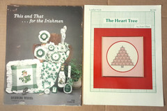 Cross Stitch Pattern Books Lot Of 10 Mixed Themes Vintage