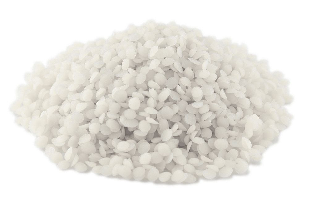 All Natural Beeswax Pastilles, refined & bleached (Beads, White) 2oz – 8lb