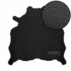 Cowhides.com Mercedes Benz Black Leather Hide Sold (6.5 FT x 7.5FT) for Car Seat