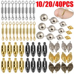 10/20/40PC Copper Strong Magnetic Clasps Necklace Bracelet Jewelry Connector