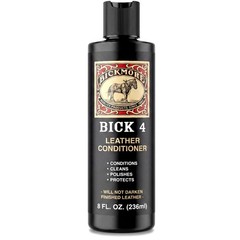 Bickmore Bick 4 Leather Conditioner 8 oz Cleaner & Conditioner Restore Polish &