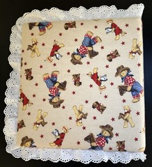 Handmade Fabric Scrapbook/Photo Album