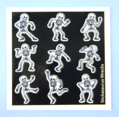 Skeleton Mini Sticker Sheet