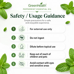 15 ml Peppermint Essential Oil – Pure Natural – Same Day Shipping