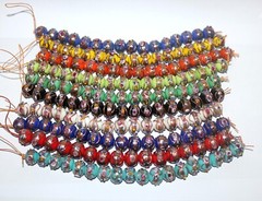 10 Strands different color Wedding Cake Beads 12mm, Jewelry making fashion beads