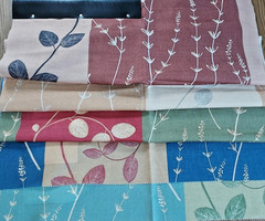 SALE Fabric Remnants 5 Upholstery Showroom Samples 24″W x 22″ JULY Special