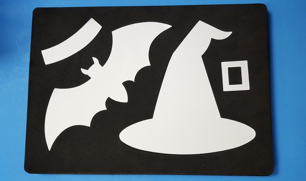 (1 PC) Sizzix Bigz Plus Die, Hat, Bat& Buckle by Jennifer Ogborn, 665965, Sizzix