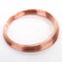 Copper Wire Round Solid BareUncoated Wire Dia 0.2mm to 5mm