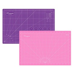 Rotary Cutting Mat 18×12 Inch,Thickened Self Healing, Fabric Quilting,Multicolor