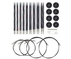 Knit Picks Options Square Interchangeable Wood Knitting Needle Set