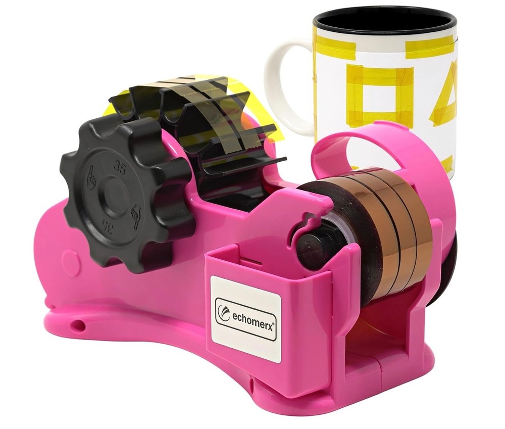 Original Heat Tape Dispenser Multi-Roll – Pre-Cut Sublimation, Heat Resistant,