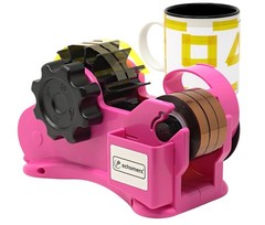 Original Heat Tape Dispenser Multi-Roll – Pre-Cut Sublimation, Heat Resistant,