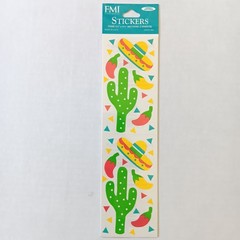 Vintage Frances Meyer Inc Southwest Cactus Chili Peppers Stickers – 2 Sheets