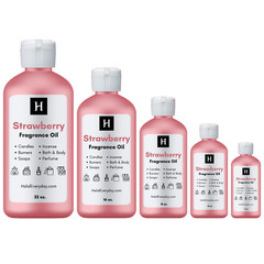 Strawberry Fragrance Oil For Soap Making Candle Burner Incense Perfume Bulk