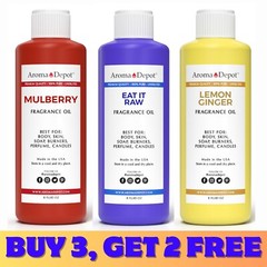 Fragrance Oil 8 oz. For Soap Butters Candles Warmers Incense Scented Oil Burner