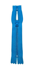 YKK Nylon Coil Zippers Color Blue 028 * Pack Of 100 – Length 8.0 inch