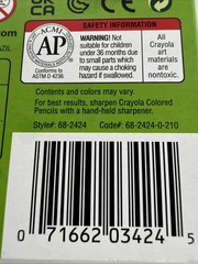 2x NEW Crayola Erasable Colored Pencils Assorted 24Count Pre-Sharpened