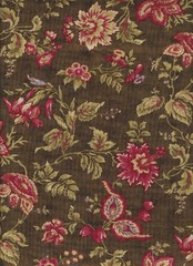 CHOCOLAT BY THREE SISTERS FOR MODA FABRICS,ONE YARD.