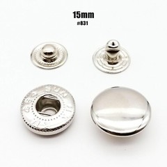 Metal Press Stud Snap Button Popper Fastener for Leather Clothes Jacket Repair