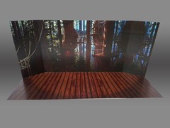 Original Trilogy Scenic Backdrop Display 6 Pack Star Wars Hasbro Kenner 3.75