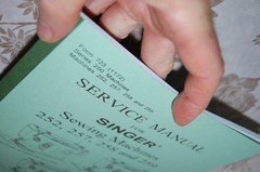 Complete Service Manual for Singer 250 Series Sewing Machines 252 257 258 259