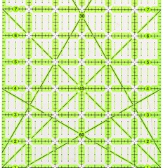 Sewing Quilting Non-Slip Ruler 6″ x 24″