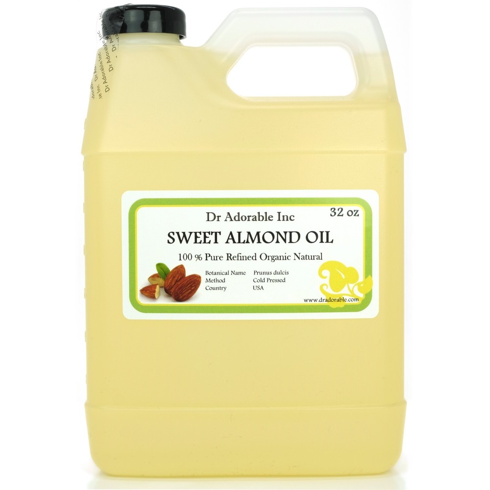 32 Oz/1 Quart Pure Sweet Almond Oil Quality&Affordability Organic Free Shipping