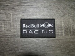 Red Bull Racing Black Motorsports Energy Drink Iron On Patch 3.75″ x 2″