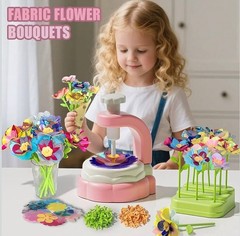 YiYeah DIY Flower Bouquets Craft Kit Fabric Flower Maker Set