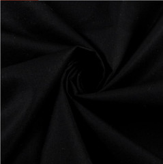Robert Kaufman Kona Cotton Black Solid Cotton Fabric by the Yard