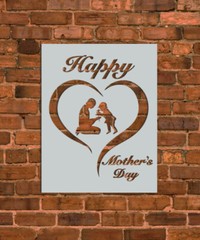 Happy Mother’s Day Stencil