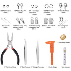 DIY Jewelry Making Kit – Beading Wires, Pliers, Findings