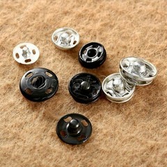 100Pcs 10mm 12mm 14mm Small Metal Snap Fasteners Press Button Stud Home DIY Tool