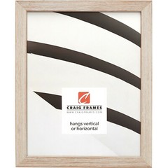 Craig Frames Farmhouse Essentials Tall, .75″ Weathered White Wood Picture Frame