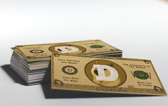 DogeWallet: Business Card Dogecoin Physical Wallets