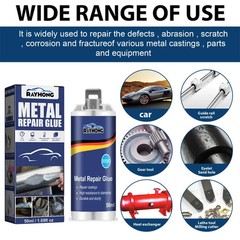 3 × Metal Repair Paste AB Casting Repair Glue Industrial Heat Cold Weld Sets USA