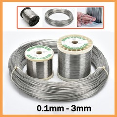 304 Stainless Steel Wire Φ0.1-3mm Single Soft/Hard Wire Making Jewellery Durable