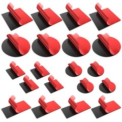 Double Sided Tape Heavy Duty, 20PCS VHB 5952 Adhesive Pads 1 in & 2 in Squar…