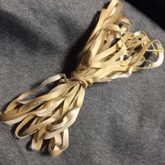 SALE 1/4″ Deer Rawhide Lace 24′ ONE pc Heavy Weight Gloves Rattles Crafts