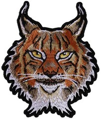 Lynx Cat Small Patch – 3.6×4.5 inch – P6338