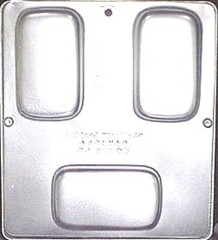 Rectangle 4″x 2 1/4″ Mold for Soap or Chocolate Candy Mold 010 NEW