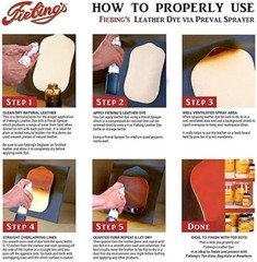 Fiebing’s Leather Dye Black 4 oz + Fiebing’s Acrylic Resolene Neutral – 4 oz