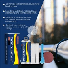 Metal Repair Paste AB Casting Repair Glue Industrial Heat Cold Weld Sets