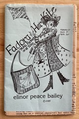 VTG 1980s Elinor Peace Bailey Fadora and Her Kite Mini Fadora and Tote Pattern