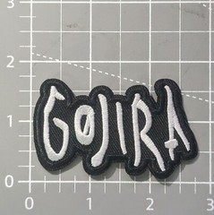 Gojira Patch French Heavy Death Metal Rock Band Embroidered Iron On 1.75×2.75″