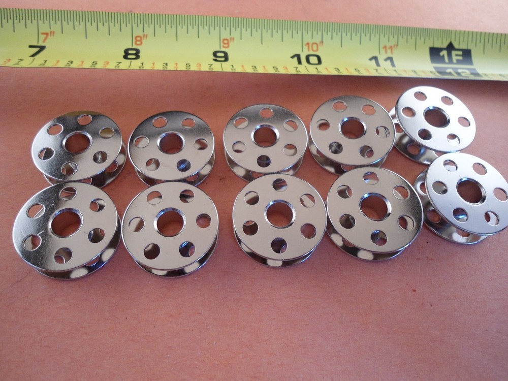 BOBBINS #45785 for SINGER FEATHERWEIGHT 221,220,222,301 301A 10 Made in Taiwan