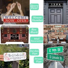 Custom Street Sign Personalized Road Sign with Text Photo Apply to Decor Bar