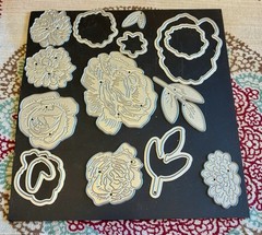 Stampin’ UP! Brushed Bouquet Stamp Set & Matching Dies Bundle Flowers NEW