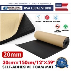 Water Resistant Adhesive Neoprene Rubber Sheet Sponge Foam Padding for Craft
