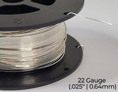 925 Sterling Silver Wire | Square | Dead Soft | 10-24 Gauge | 1-10 Ft | USA